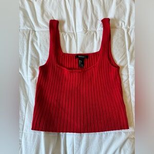 forever 21 ribbed tank top